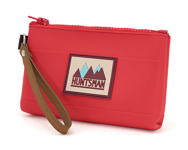 Red Small Zipper Pouch