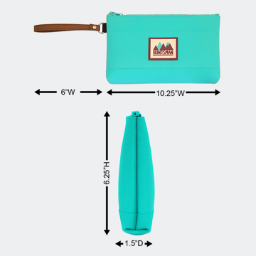 Medium Zipper Pouch Dimensions